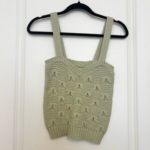 Pastel Green Knit Tank size XS Astr the Label